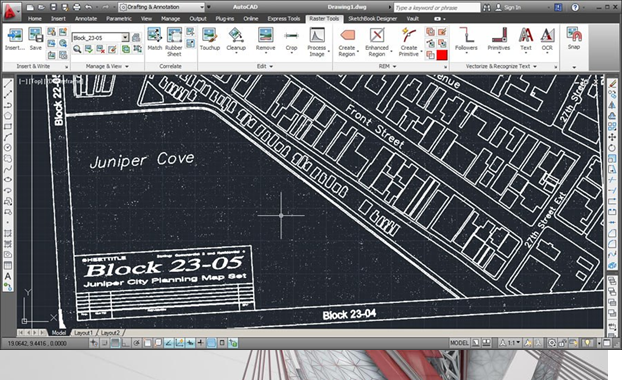 AutoCAD Raster Design