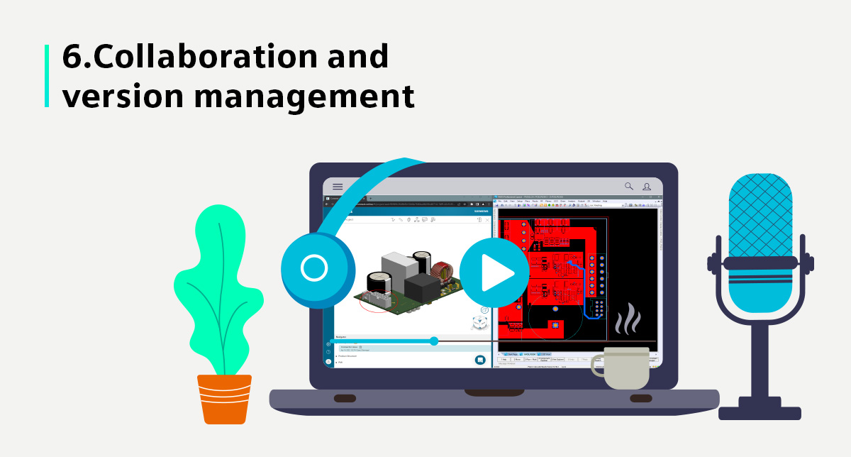 Display Version Design PADS Professional Premium - collaboration and version management in PCB ...