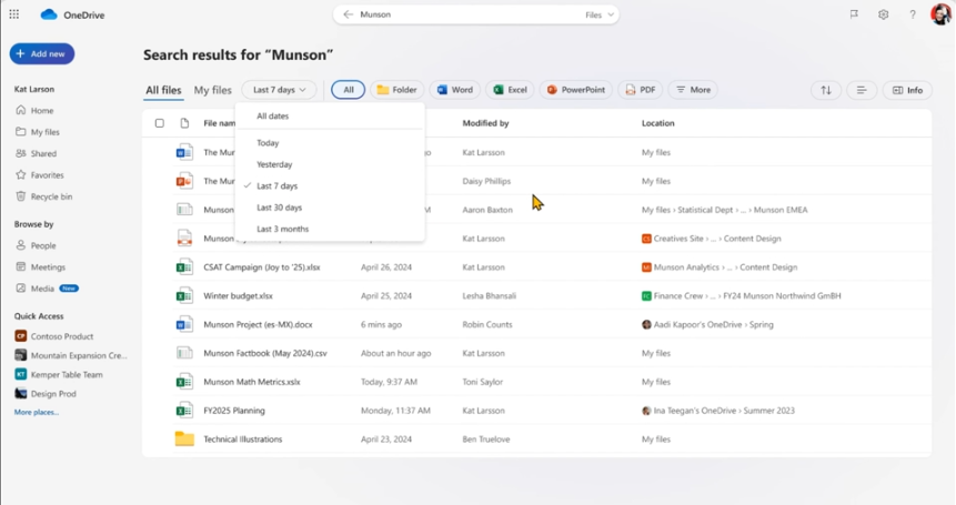 UNVEILING THE NEWEST ONEDRIVE CAPABILITIES visual data 7