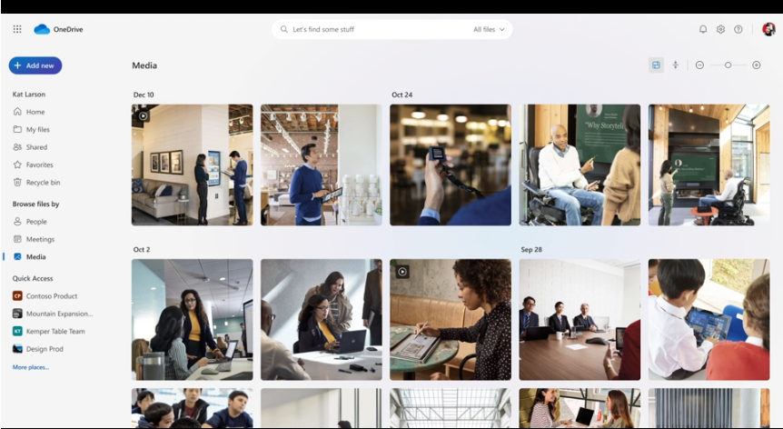 UNVEILING THE NEWEST ONEDRIVE CAPABILITIES visual data 2