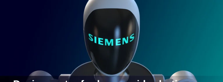 Humanoid Robotics đang đưa AI từ thế giới số vào môi trường vật lý. Nguồn hình: Siemens Digital Industries Software, 2026.
